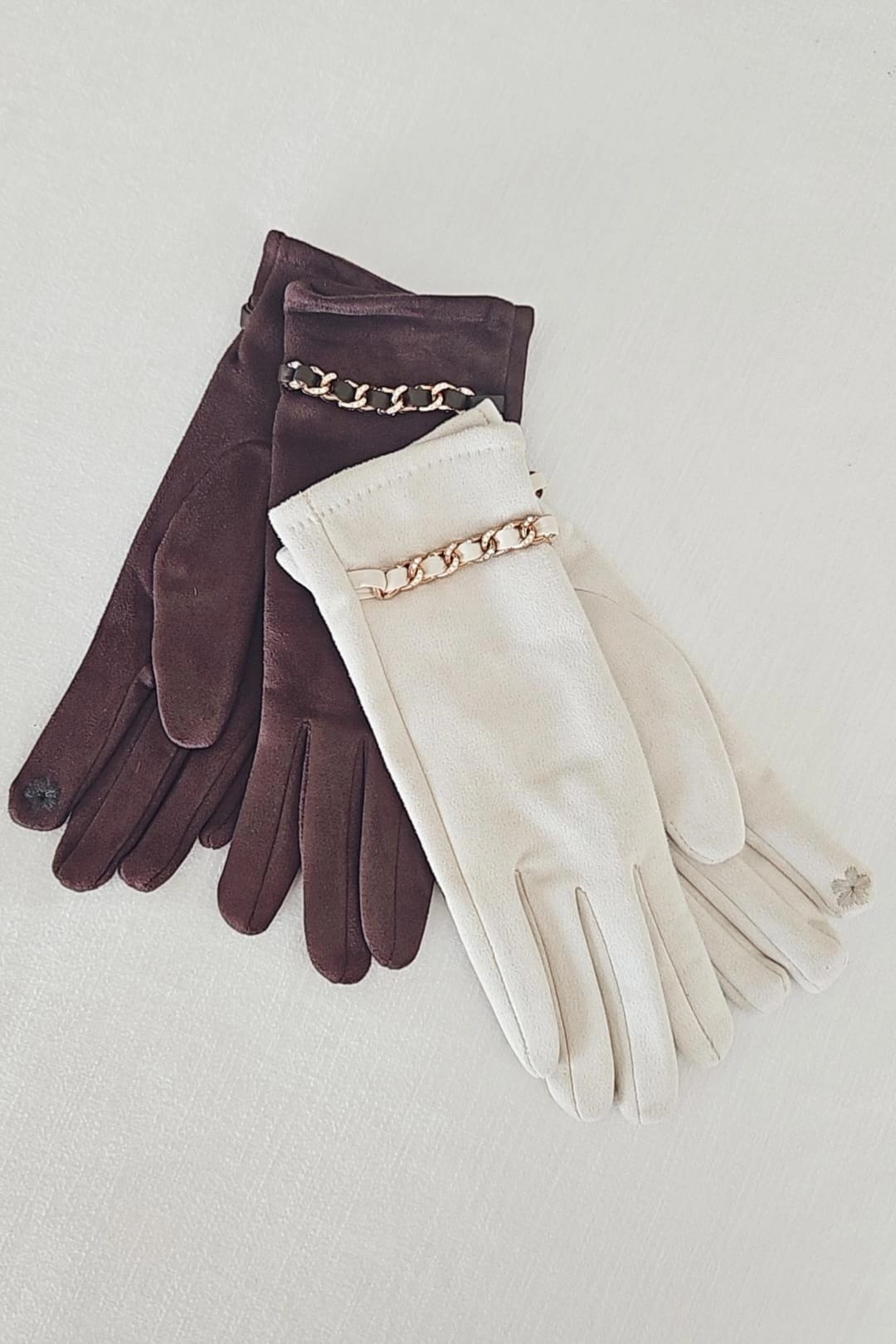 Handschoenen strass steentjes