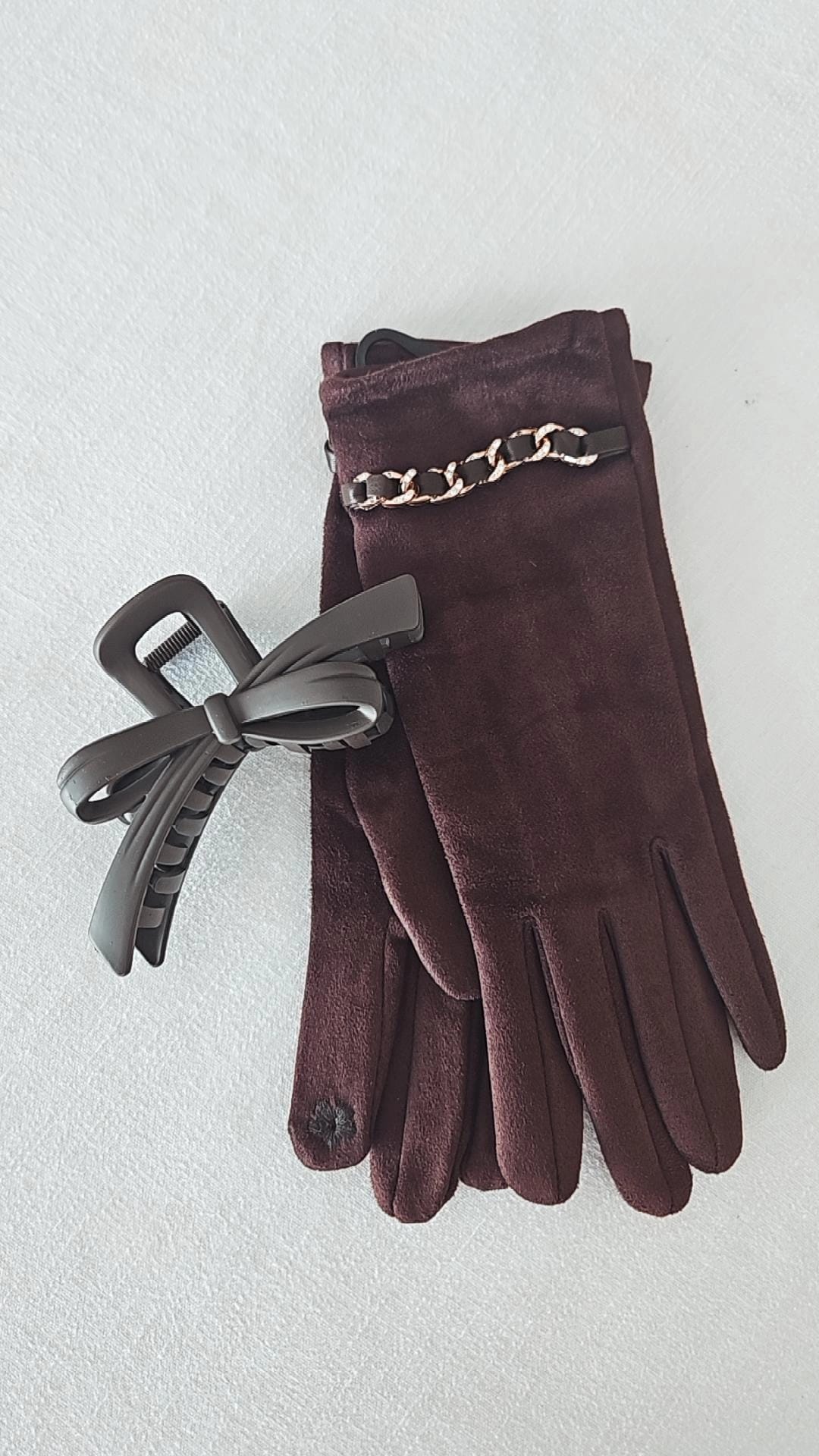 Handschoenen strass steentjes