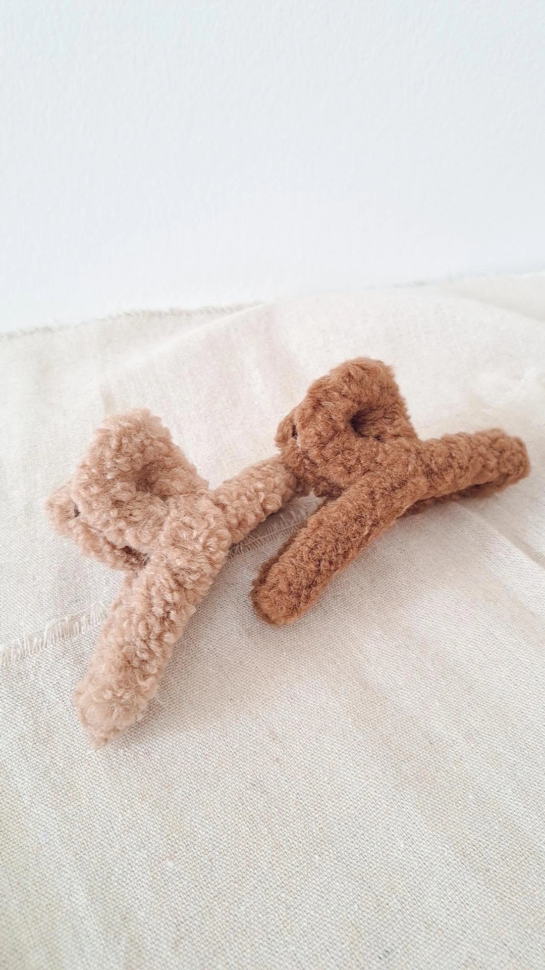 Haarclip teddy