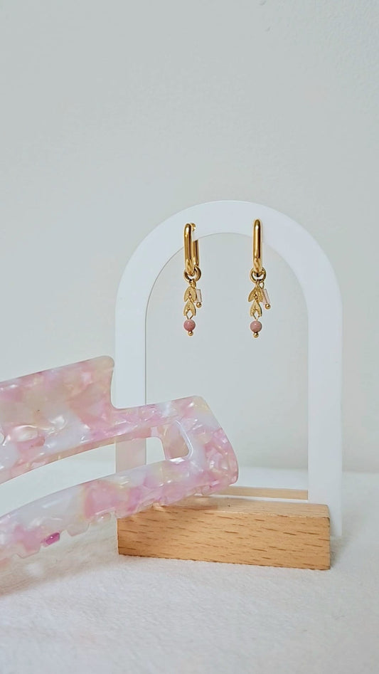 Oorbel Fiene - oorbel met bedels