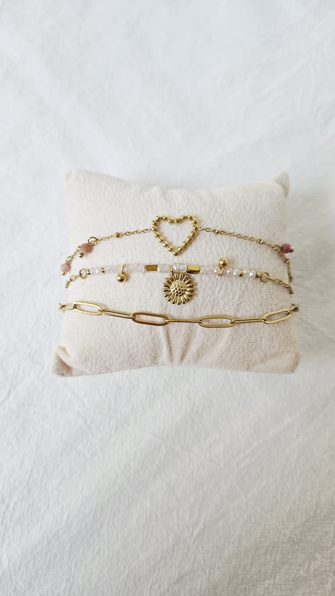 Drie-laagse armband