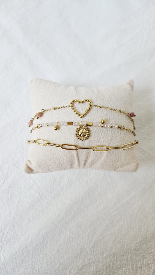 Drie-laagse armband