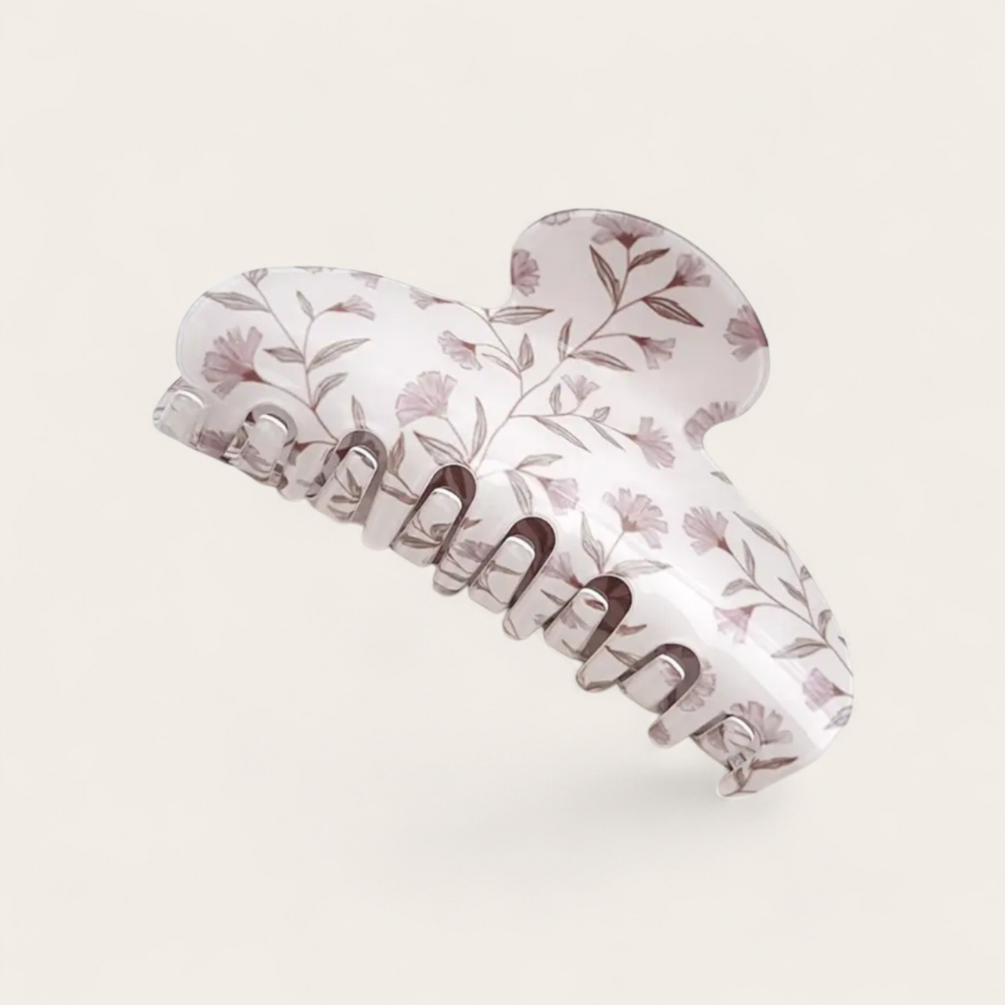 Haarclip bloem - roze bloem