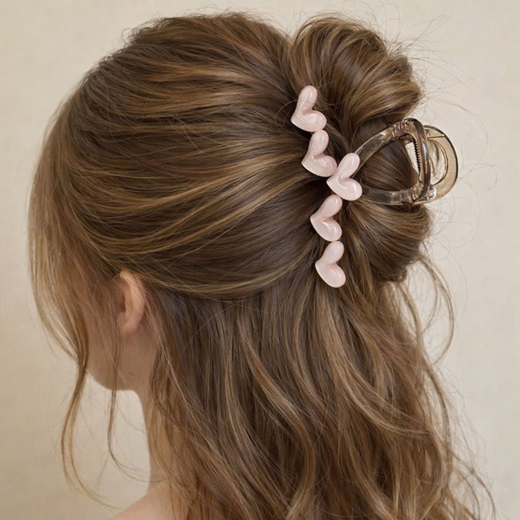 Haarclip hartjes