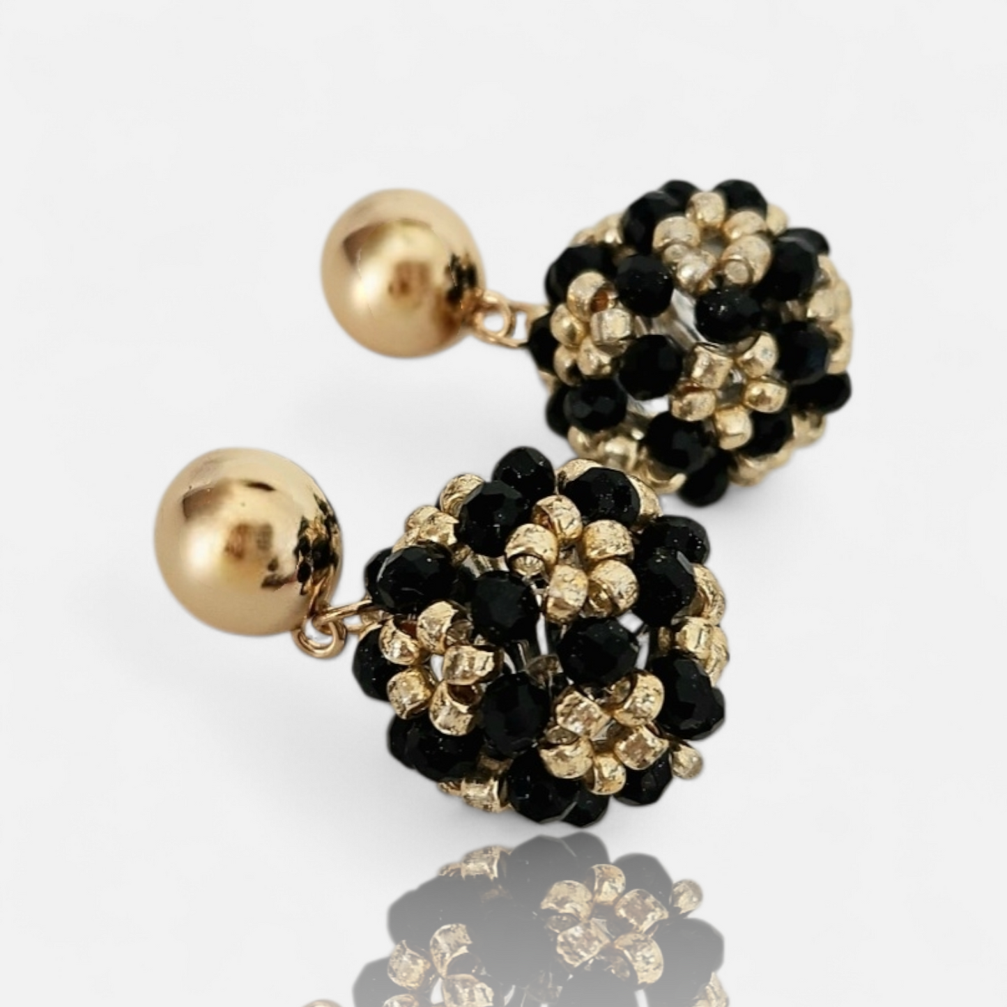 Oorbel Madelief - bolvormig